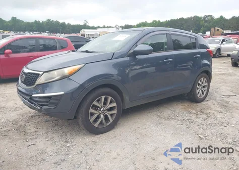 2016 Kia Sportage Lx from USA, damaged, VIN KNDPB3AC4G7852467